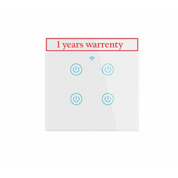 WIFI Electrical 4 Gang Smart Mobile App Control & Touch Switch
